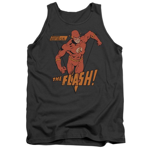 Dc-Whirlwind - Adult Tank Top - Charcoal- Medium