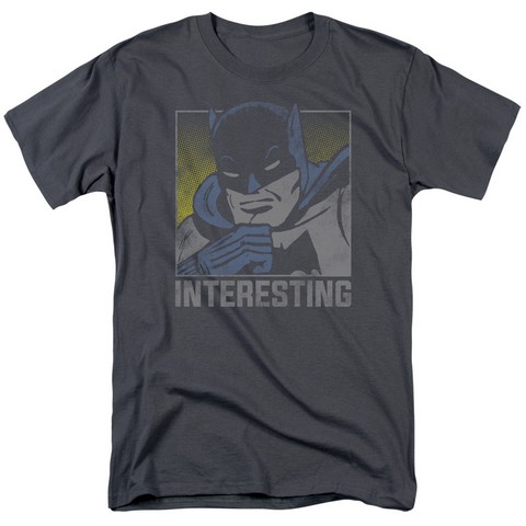 Dc-Interesting - Short Sleeve Adult 18-1 Tee - Charcoal- 4X