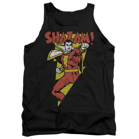 Dc-In Bolt - Adult Tank Top - Black- Large