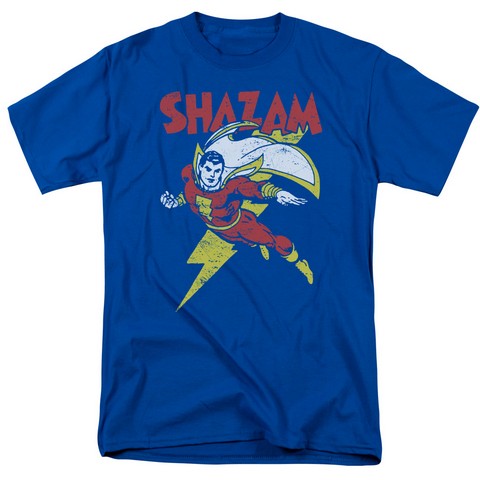 DC-Lets Fly - Short Sleeve Adult 18-1 Tee - Royal Blue- Extra Large