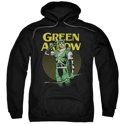 Dc-Pull - Adult Pull-Over Hoodie - Black- Extra Large
