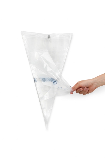 Picture of Thermohauser Disposable Pastry Bag Cut-Off 2&#44; Transparent - Flat Pack - 18 in.