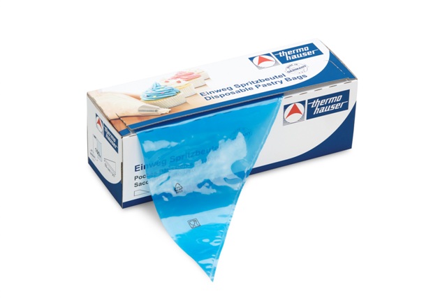 Picture of Thermohauser Disposable Pastry Bag 4 Color Box, Blue - 18 in.