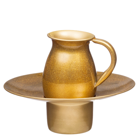 Picture of Netila 26942 Stainless Steel Mayim Achronim  Gold Glitter