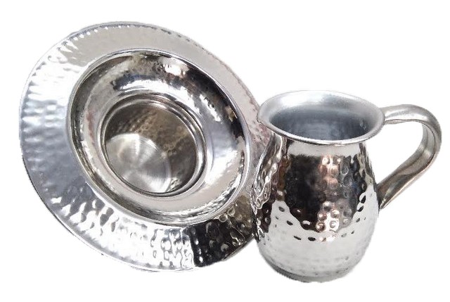 Picture of Netila 26944 Hammered Stainless Steel Mayim Achronim