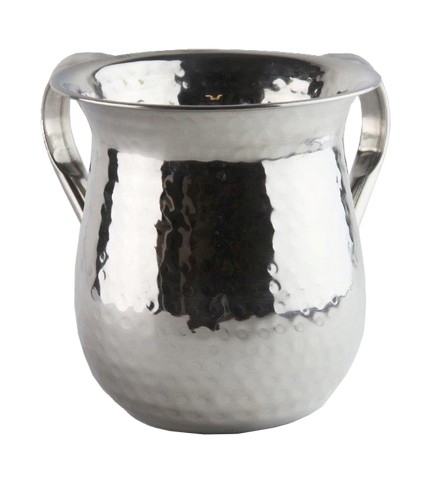 Picture of Netila 56806 Hammaered Stainless Steel Washing Cup  5.5 in.