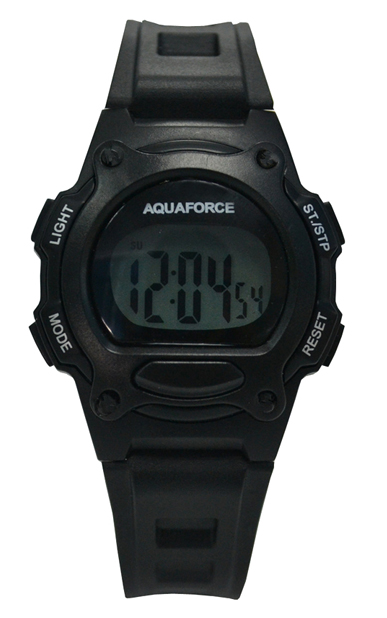 Picture of Aquaforce 26-011 Ladies Multi Function Black Strap Digital Watch