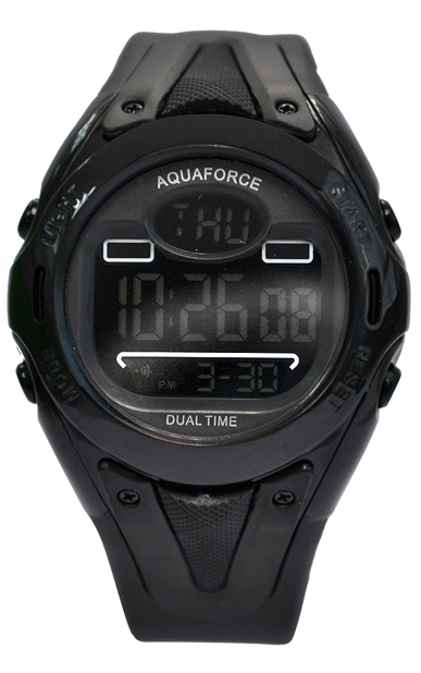 Picture of Aquaforce 44-002 Combat Multi Function Black Strap Digital Watch
