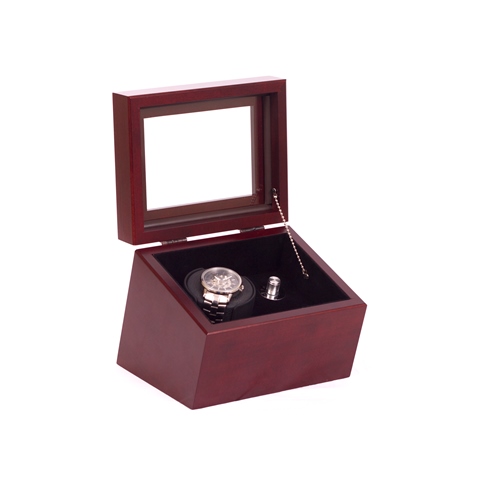 Picture of American Chest WW01-M Brigadier Single Watch Winder&#44; Mahogany