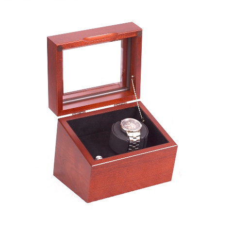 Picture of American Chest WW01-C Brigadier Single Watch Winder- Heritage Cherry