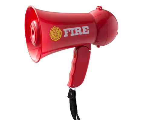 Picture of Dress Up America 911 Fire Fighter Megaphone