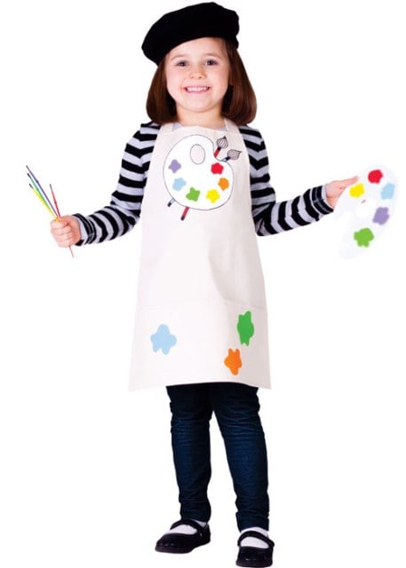 Talented Artist Girls Costume, Medium - Age 8 to 10