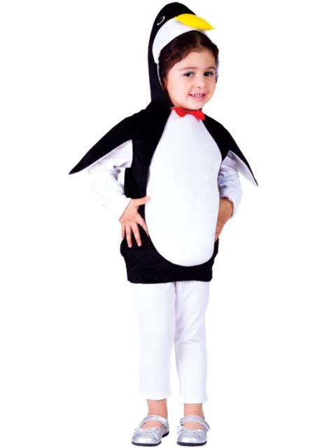 Happy Penguin Costume, Small - Age 4 to 6