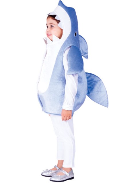 Sky Blue Shark Costume- T2