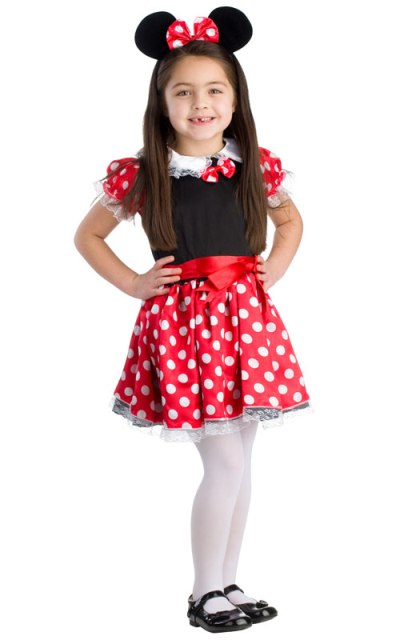 Picture of Dress Up America 779-M Charming Miss Mouse Costume- Medium - Age 8 to 10