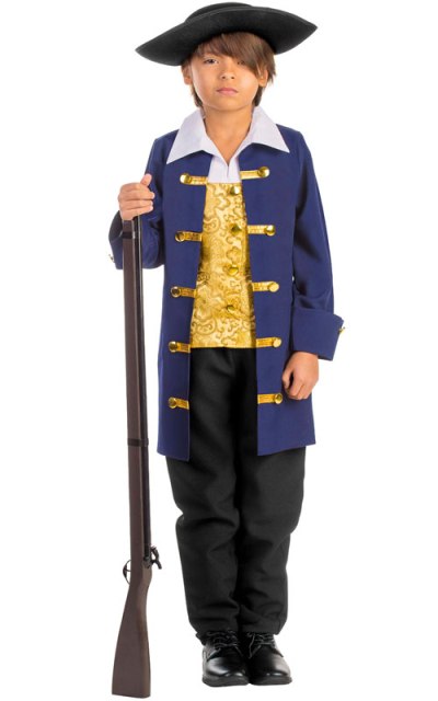 Picture of Dress Up America 791-T4 Boys Colonial Aristocrat Costume- T4