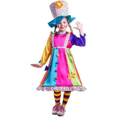 Polka Dot Clown Costume- T2