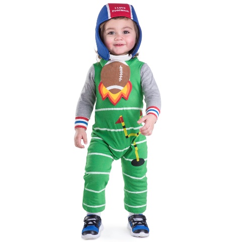 Picture of Dress Up America 854-12-24 Football Baby Costume- Age 12 to 14 Months