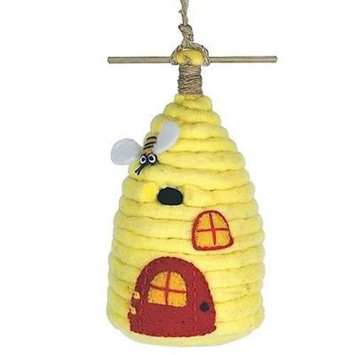 Picture of Wild Woolies Felt Birdhouse - Honey House