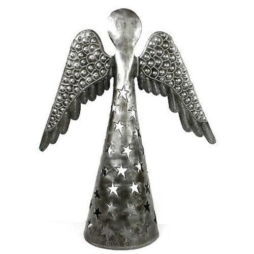 Picture of Croix des Bouquets H Metalwork Angel - Wings Down- 14 in.