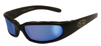 Picture of Bluwater Polarized Floating 6 Sunglasses With G-Tech Blue Lens & Matte Black Frames
