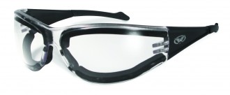 Full Throttle Plus Anti-Fog  Glasses With Clear Lens