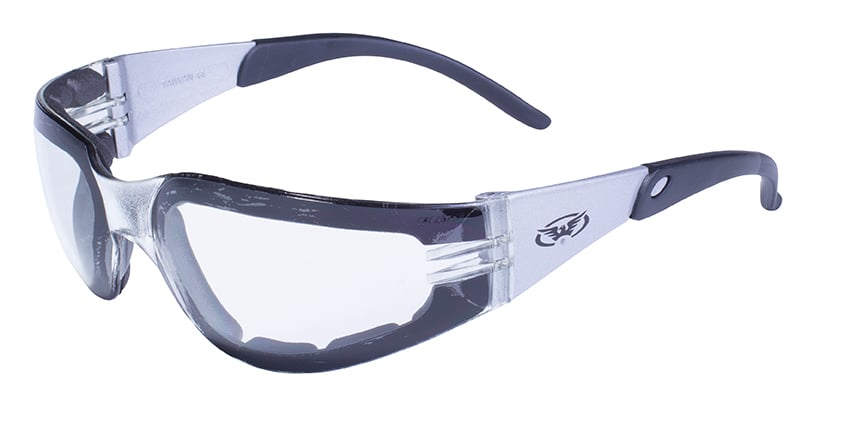 Rider Plus Glasses With Clear Mirror Lens