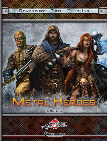 LG147IG01 Metal Heroes - Pregenerated Characters