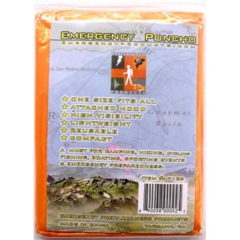P125 Emergency Poncho
