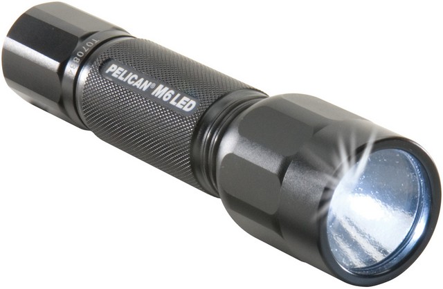 180 2330C M6 - LED Flashlight- Silver