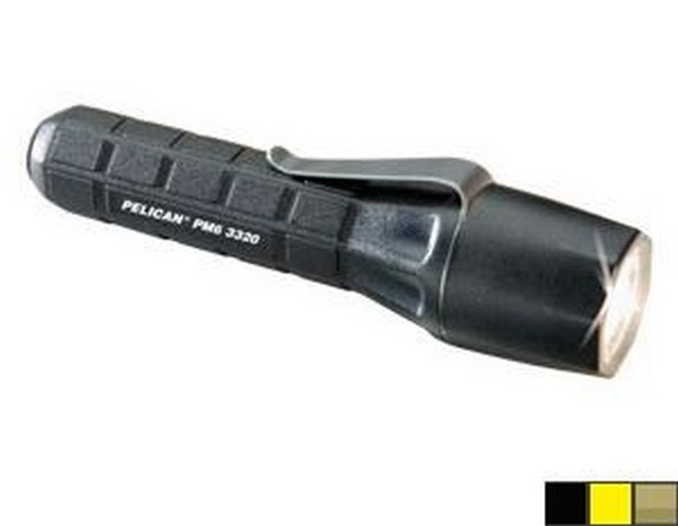 110 3320 CPM6 - Lithium Flashlight- Black