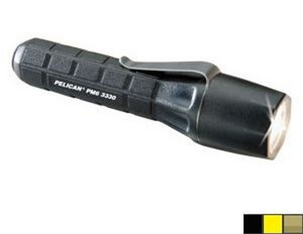 245 3330CPM6 - Led Flashlight- Yellow
