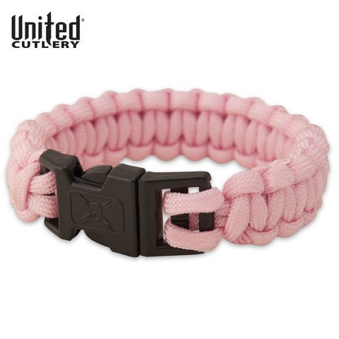 Picture of United Cutlery UC2877 Elite Forces Paracord Bracelet- Pink - Small