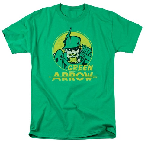 Dc-Archer Circle - Short Sleeve Adult 18-1 Tee - Kelly Green- Medium