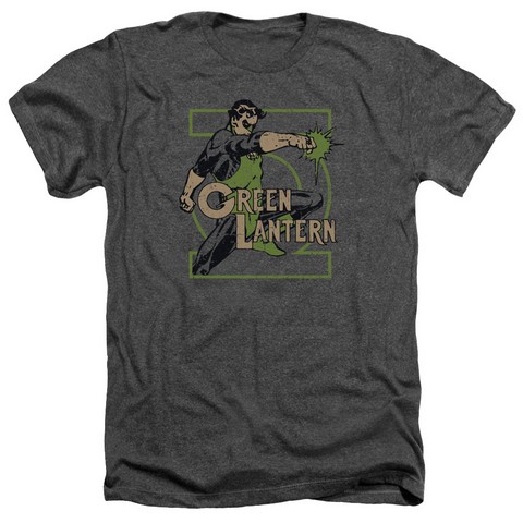 Dc-Ring Power - Adult Heather Tee - Charcoal- Medium