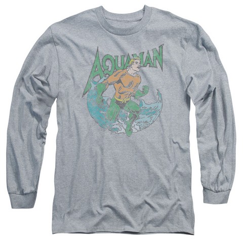 Dc-Marco - Long Sleeve Adult 18-1 Tee - Athletic Heather- Medium