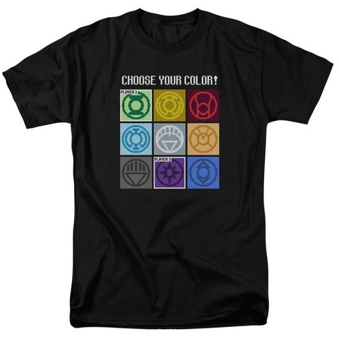Dc-Choose Your Color - Short Sleeve Adult 18-1 Tee - Black- Medium