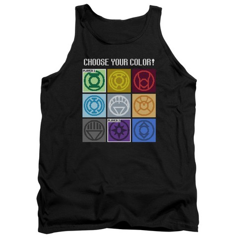Dc-Choose Your Color - Adult Tank Top - Black- Medium