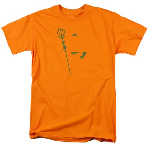 Dc-Aqua Min - Short Sleeve Adult 18-1 Tee - Orange- Medium