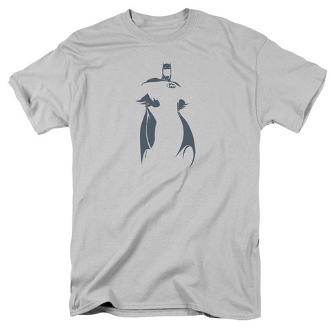 DC-BAT MIN Short Sleeve Adult 18-1 Tee - Silver - Medium