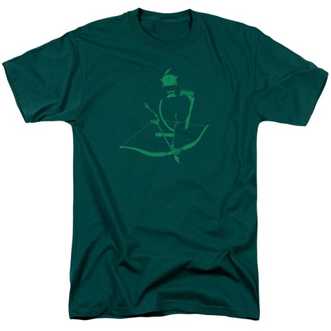 Dc-Arrow Min - Short Sleeve Adult 18-1 Tee - Hunter Green, Large