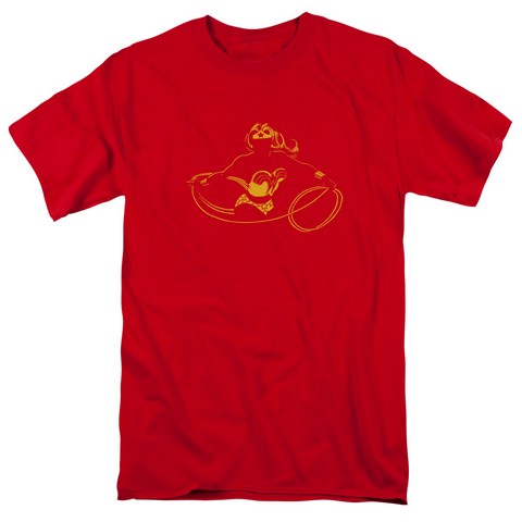 Dc-Wonder Min - Short Sleeve Adult 18-1 Tee - Red- Medium