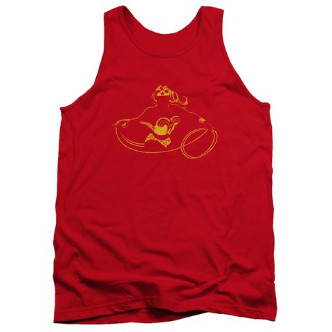 Dc-Wonder Min - Adult Tank Top - Red- Large