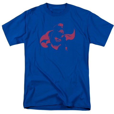 Dc-Super Min - Short Sleeve Adult 18-1 Tee - Royal Blue, 3X
