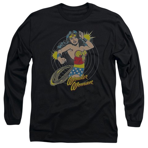 Dc-Spinning - Long Sleeve Adult 18-1 Tee - Black- Extra Large