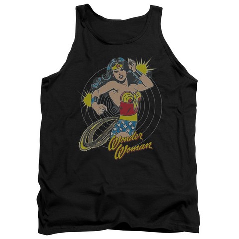 Dc-Spinning Adult Tank Top - Black - Small