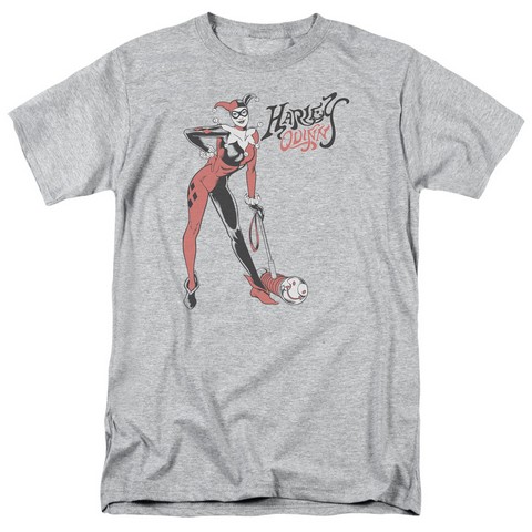 Dc-Harley Hammer - Short Sleeve Adult 18-1 Tee - Athletic Heather- Small