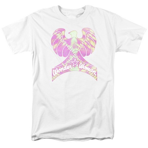 DC-Wonder Bird - Short Sleeve Adult 18-1 Tee - White- Medium