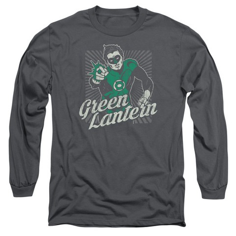 Dc-Ring Rays - Long Sleeve Adult 18-1 Tee - Charcoal- Medium