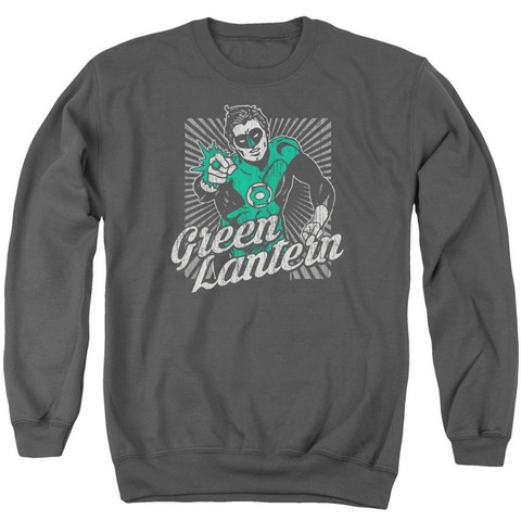 Dc-Ring Rays - Adult Sweat Tee Crew - Charcoal- Large